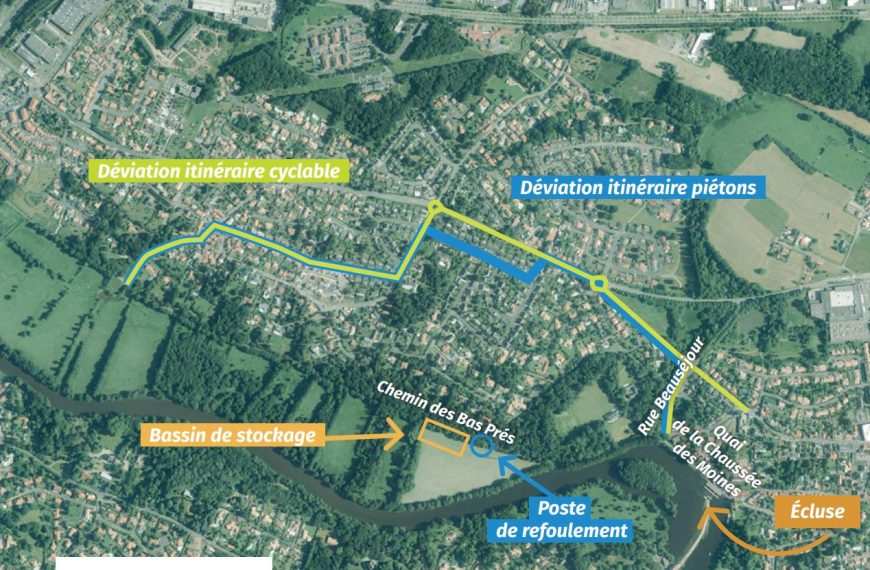 Circulation coupée sur le Chemin des Bas Prés