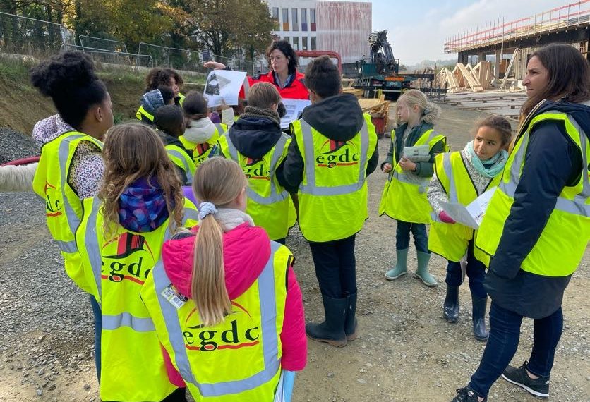 Les élèves ont visité leur future école