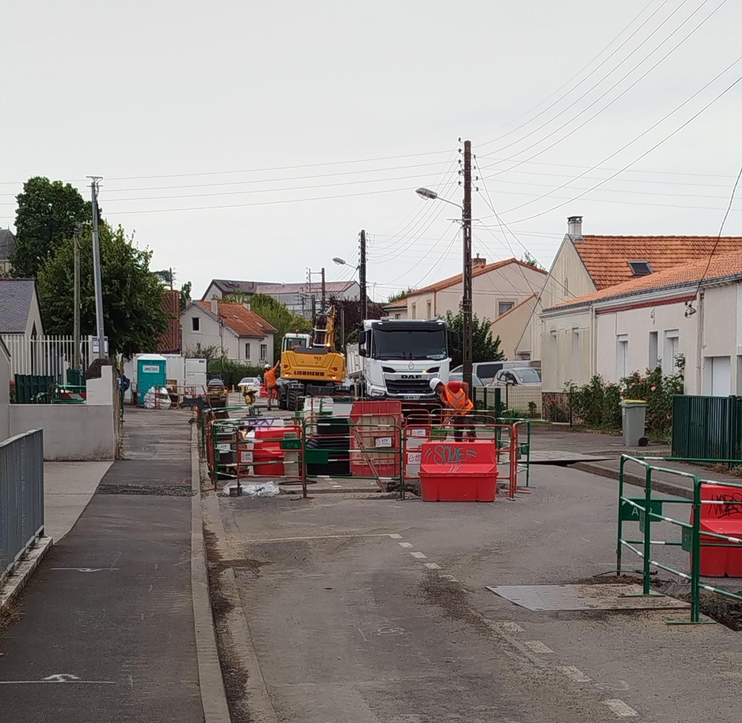Points travaux Nantes Métropole