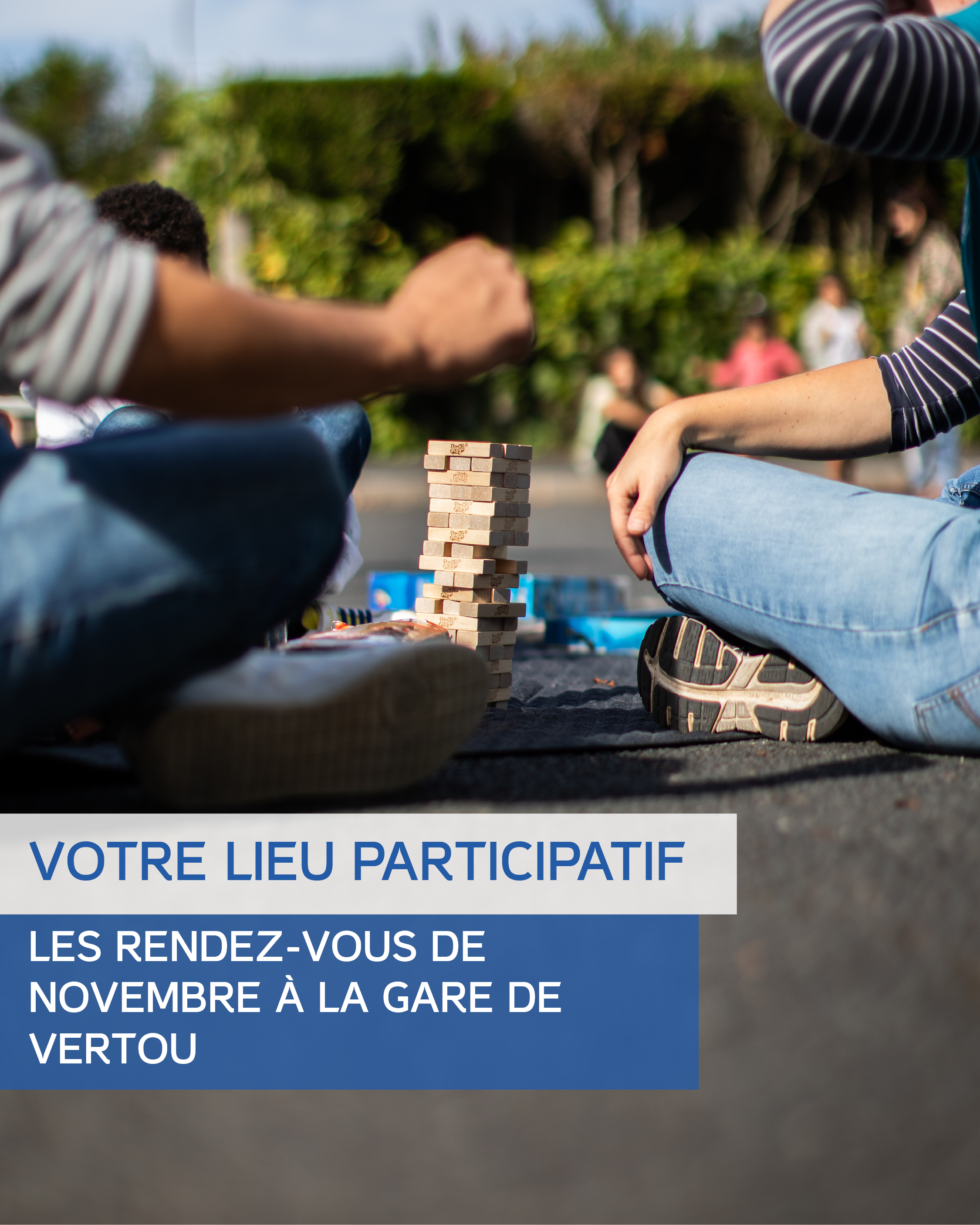 Lieu participatif de la gare : vos rendez-vous de novembre