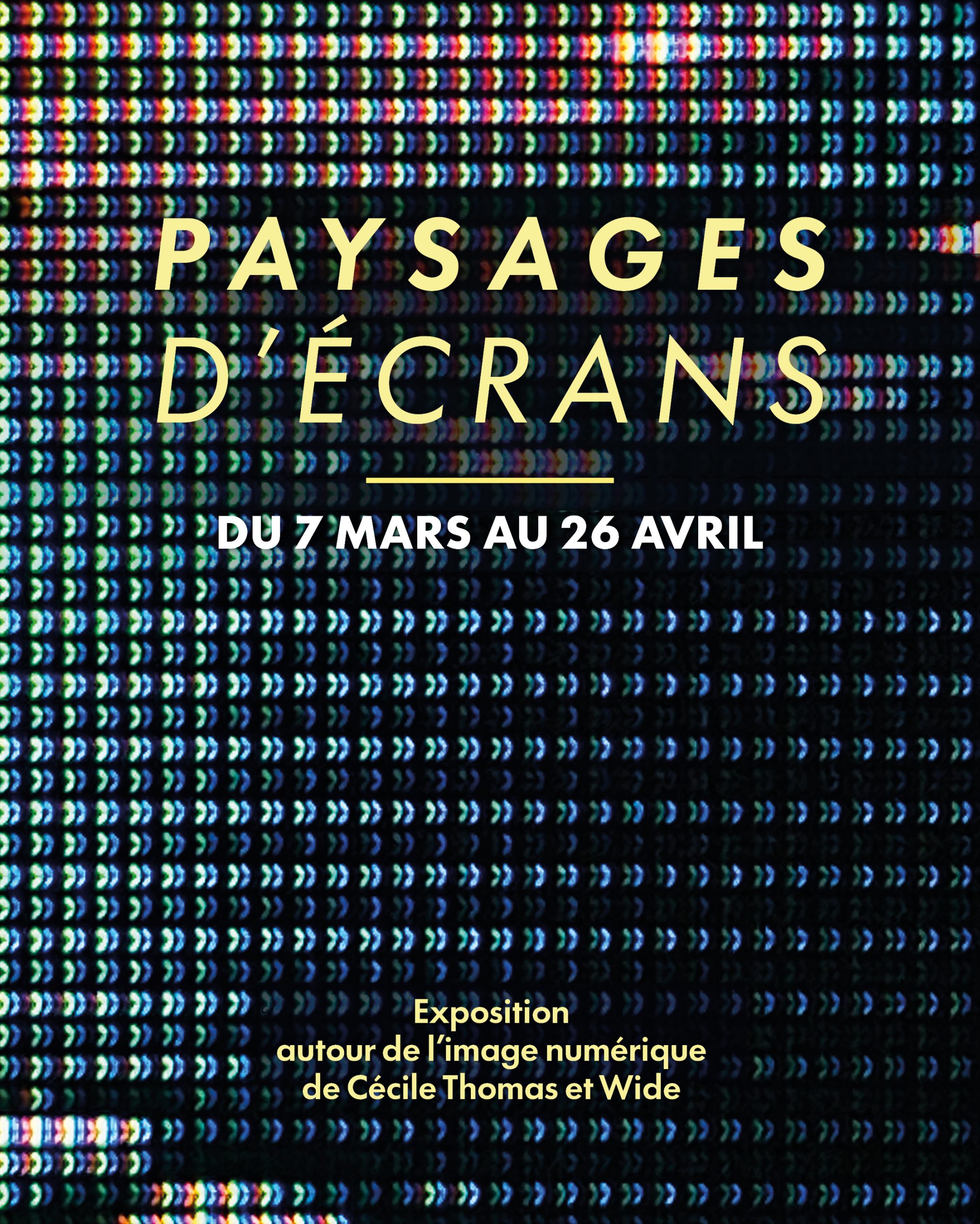 Exposition : Paysages d’écrans