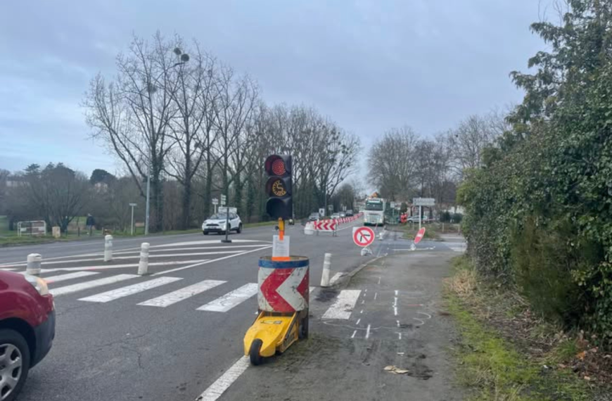 Travaux Vertou centre – février 2026