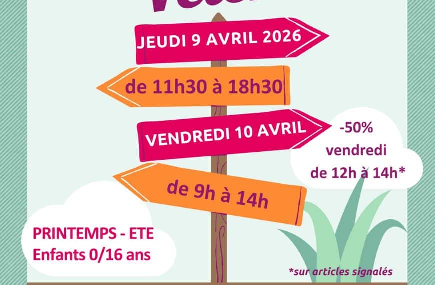 Bourse aux vêtements 0/16 ans printemps-été