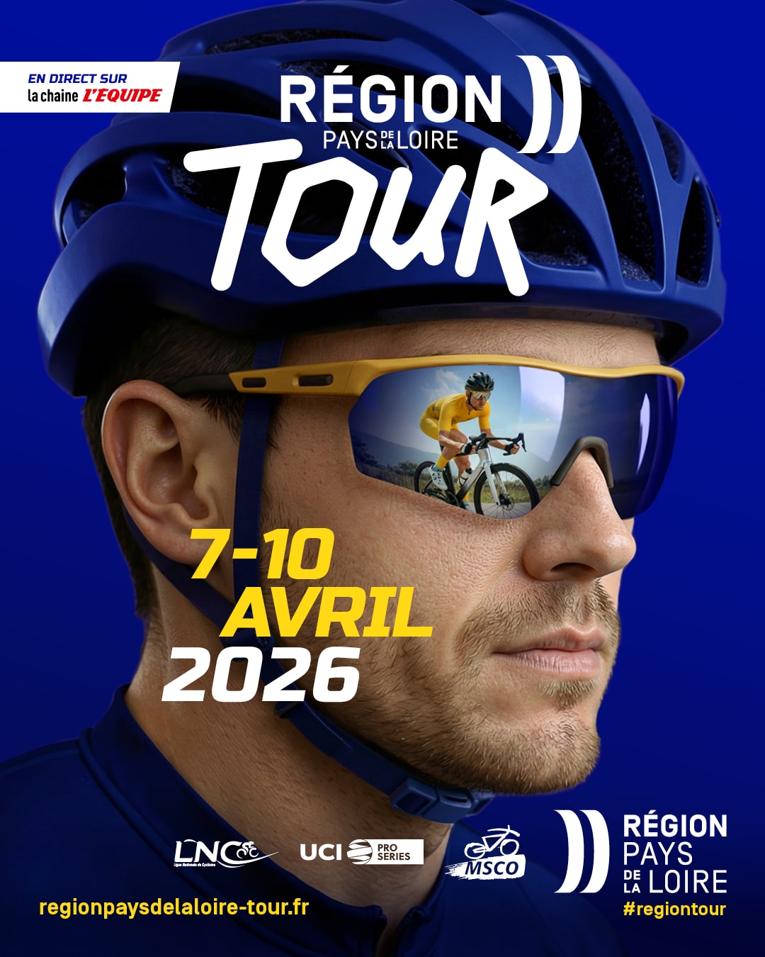 Région Pays de la Loire Tour : Plan de circulation et déviations du 7 avril