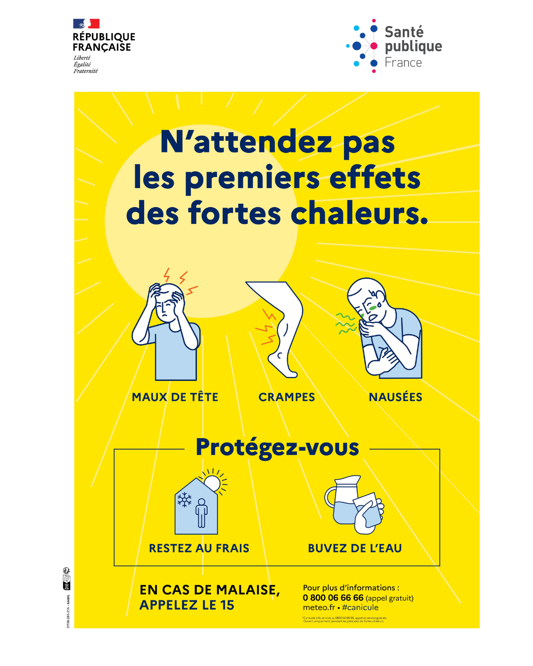 Vague de chaleur : les recommandations essentielles
